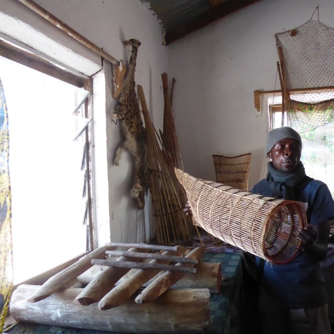 Basket for catching fish