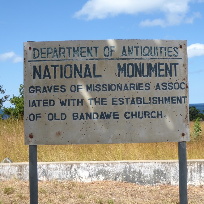 National Monument. Missionary Cemetery 