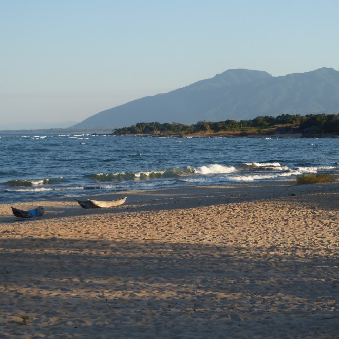 Our beach. Ready for a party.