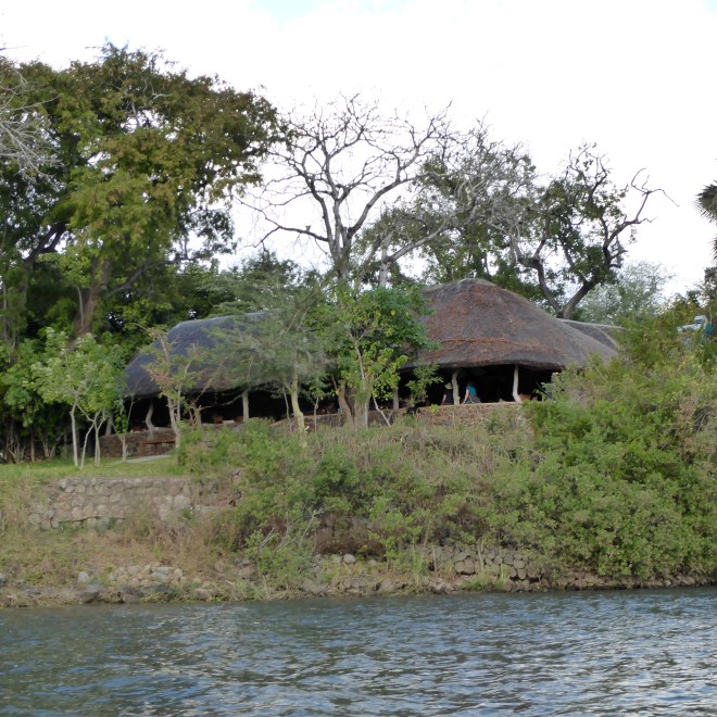 Lodge from river