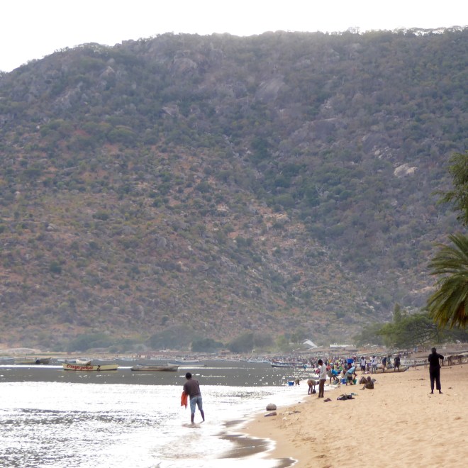 Beach and mountain 