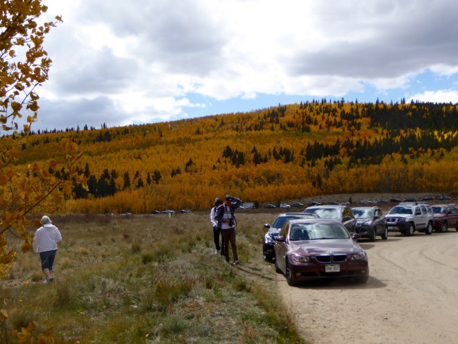 Many enjoying Colorado colors