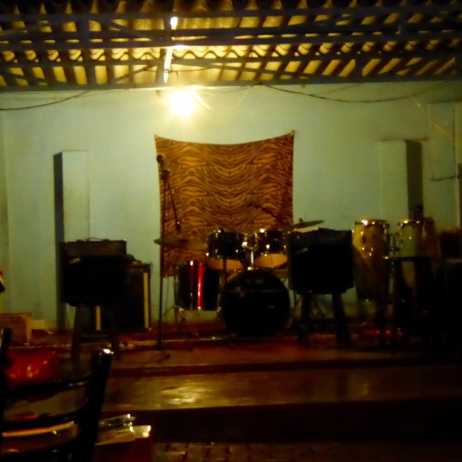 Preparing for live entertainment