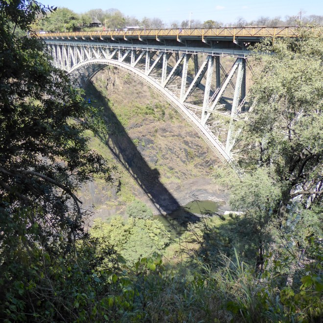 Victoria Falls Bridge from Zimbabwe side