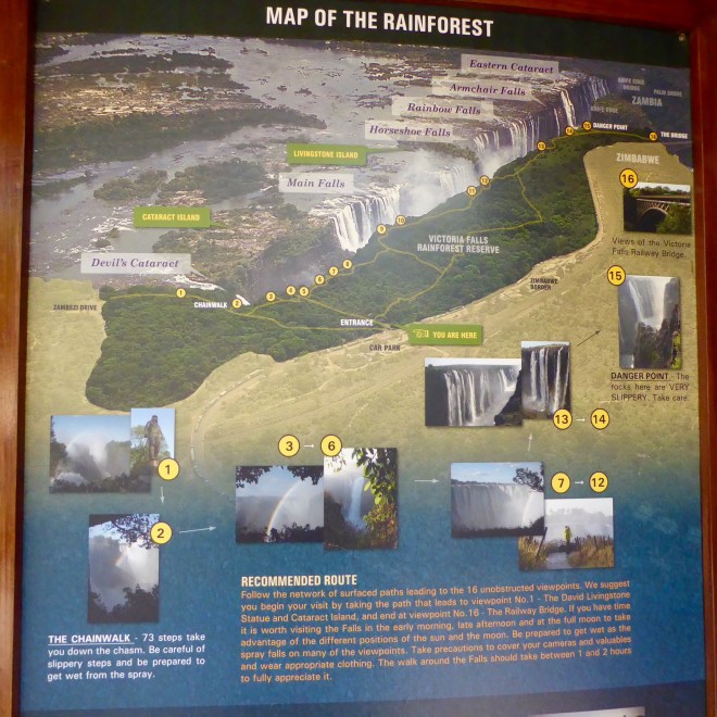 Information about rain forest and water falls