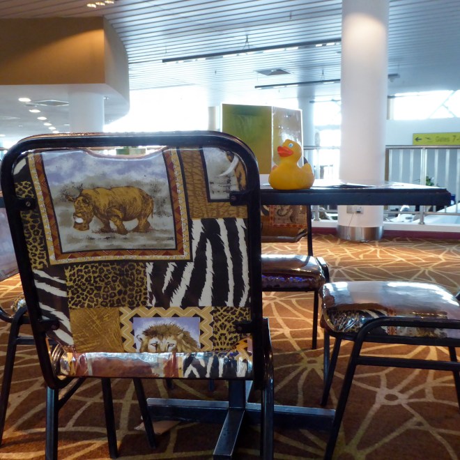 Small restaurant in this small airport