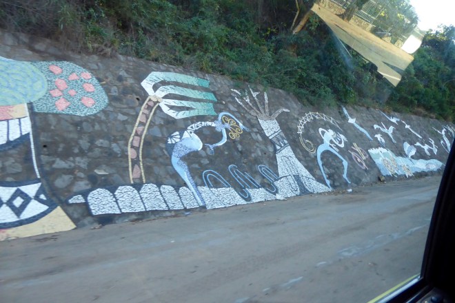 Great painting by road