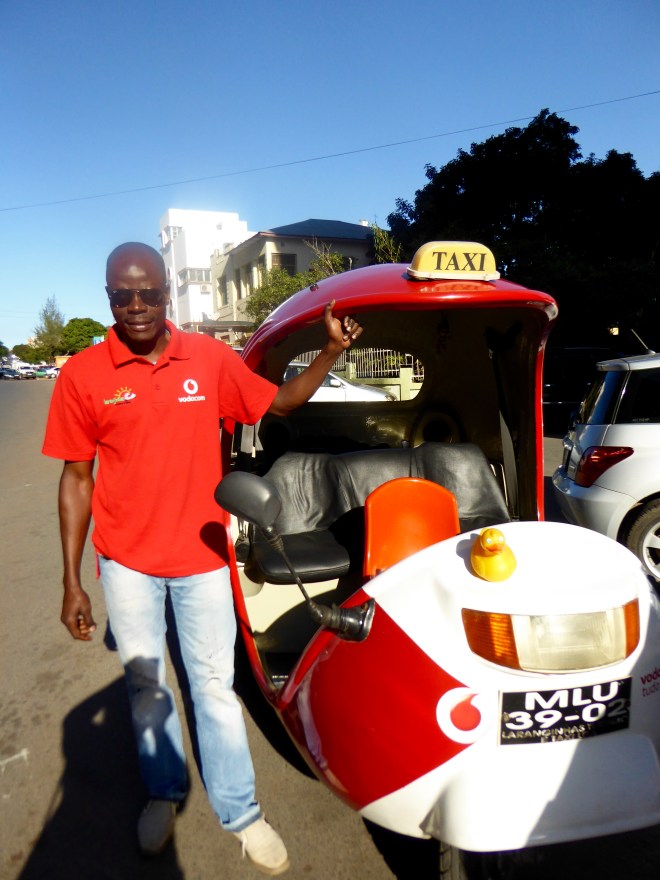 He brought us back to our hotel.