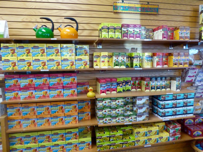 So many tempting types of tea