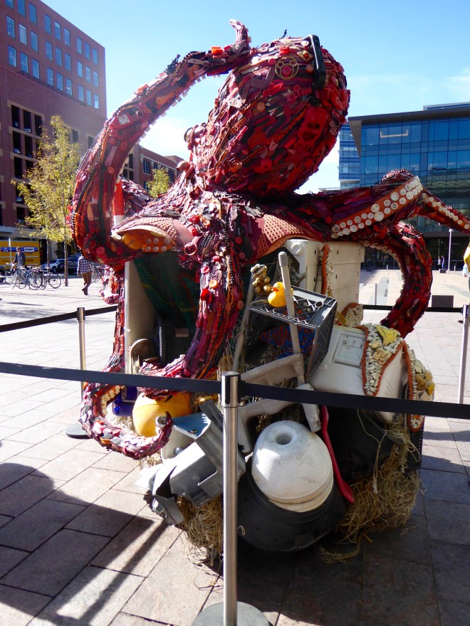 Octavia the Octopus from WashedAshore.org