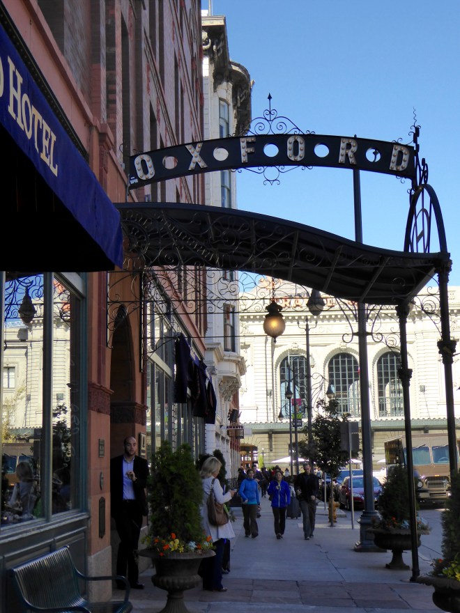 The Oxford. Denver's oldest hotel