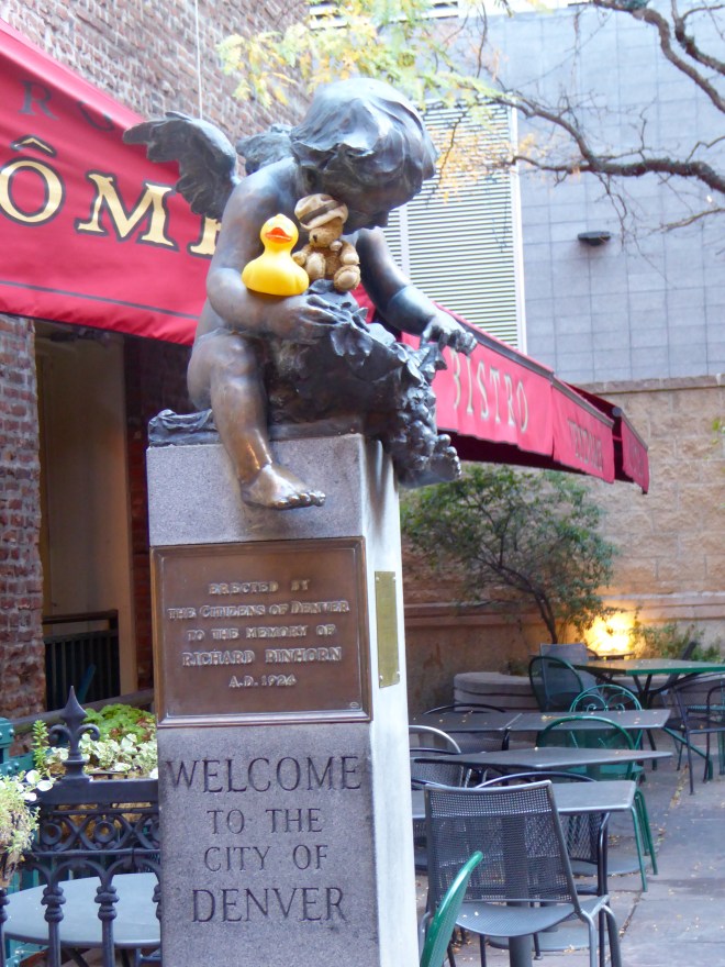 Cozy courtyard with restaurants