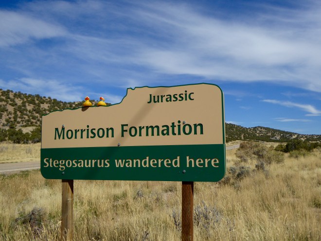 Morrison Formation. Stegosaurus Wandered Here
