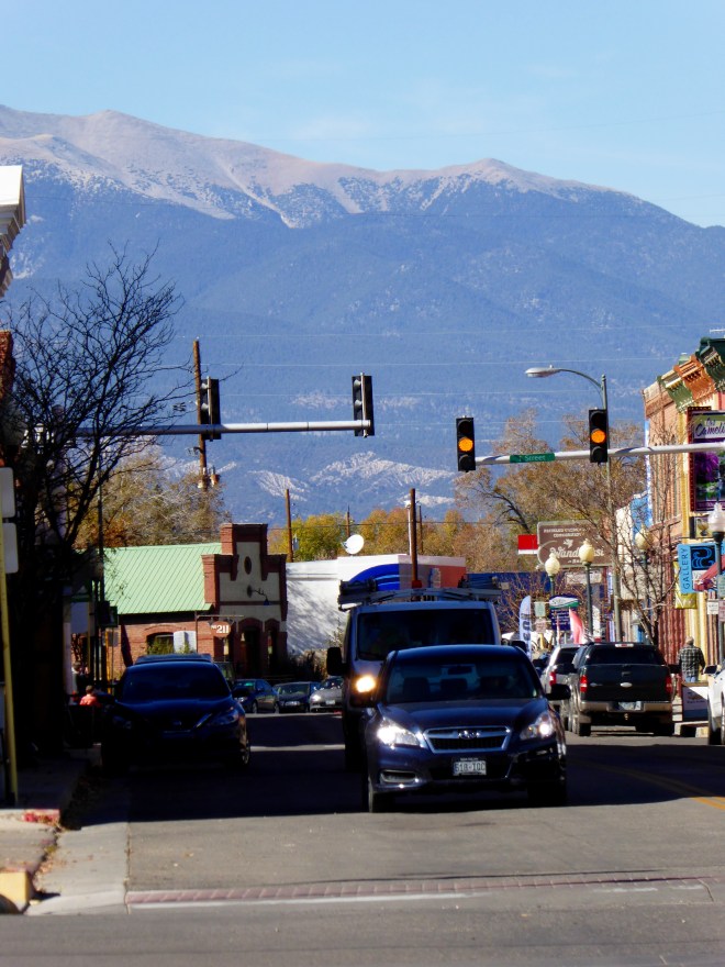 Main street in Salida, Colorado