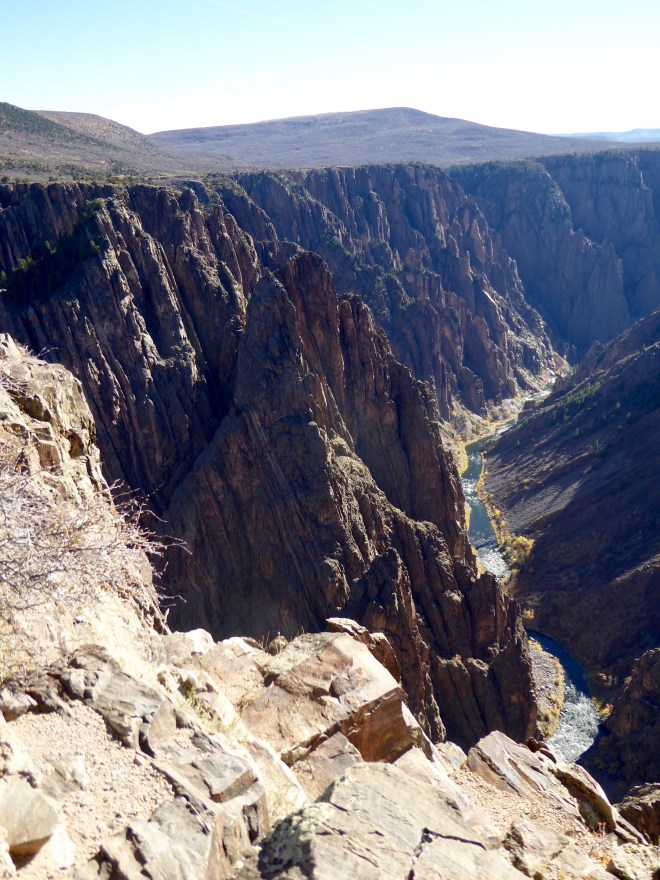 Pulpit Point with Gunnison River below