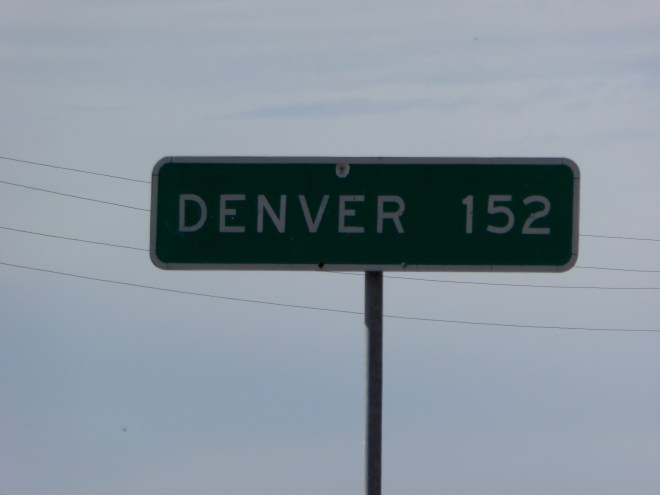 152 miles east of Denver