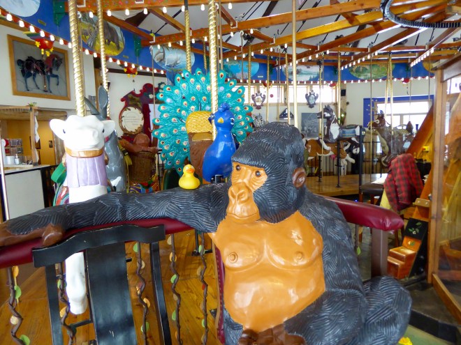 Gorilla, waiting for a friend