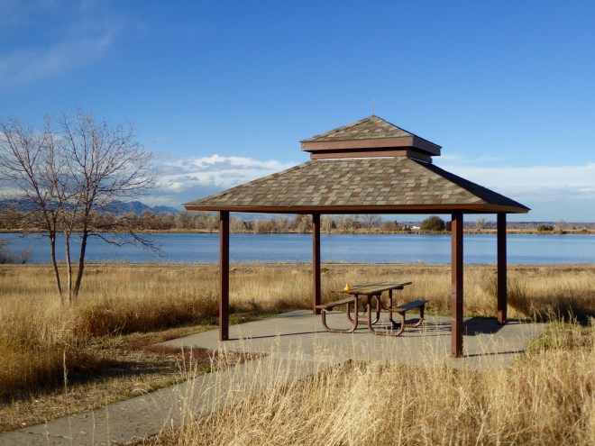 Sheltered picnic area