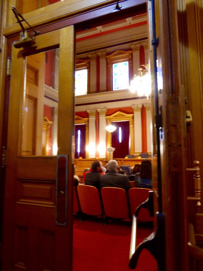 Ceremony honoring Sergeant Godsey and Corporal Lopez