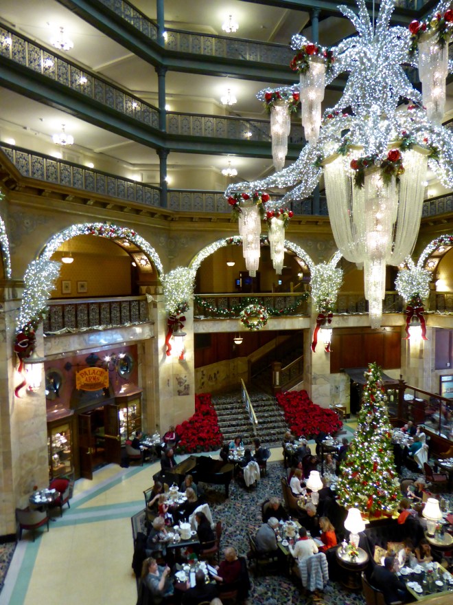 Overlooking high tea