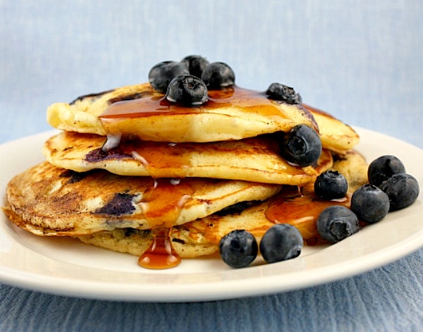 Oh, we want some blueberry pancakes today