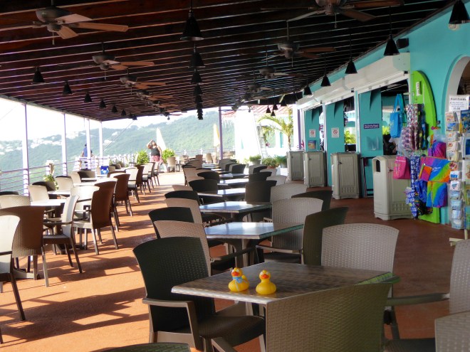 So many places to eat, drink and enjoy the views