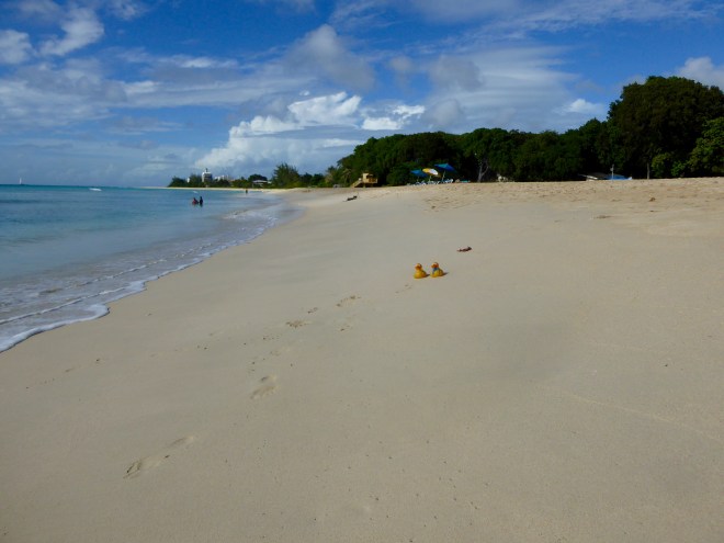 Beautiful beach in Barbados