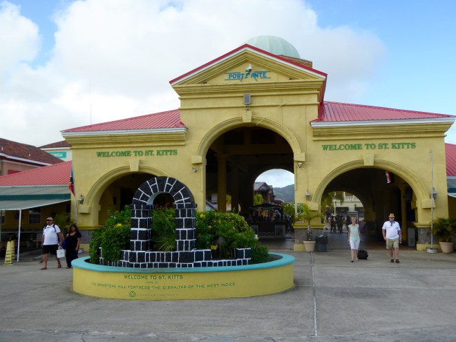 Shopping area for cruise passengers