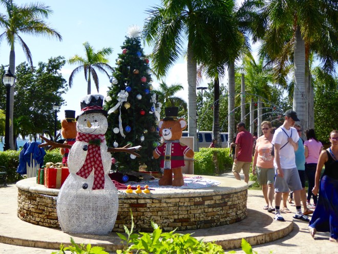 Shopping area for cruise passengers