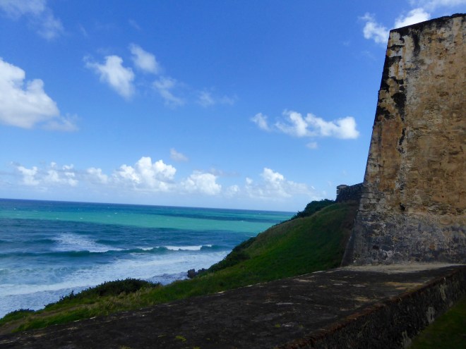 View of Atlantic. Love the colors of the water