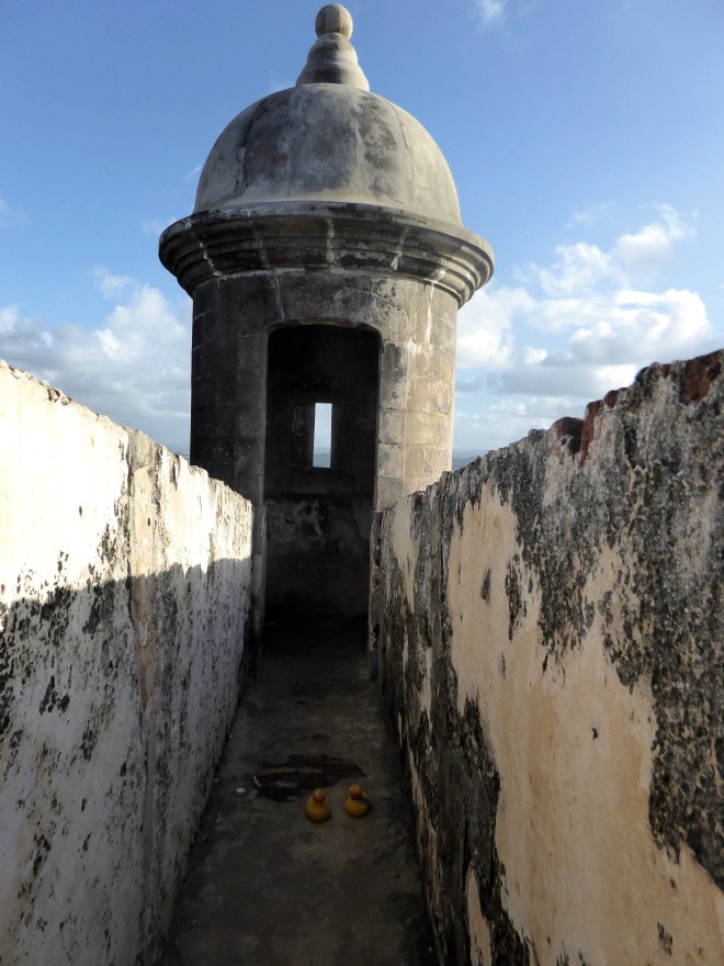 Where the canons used to be