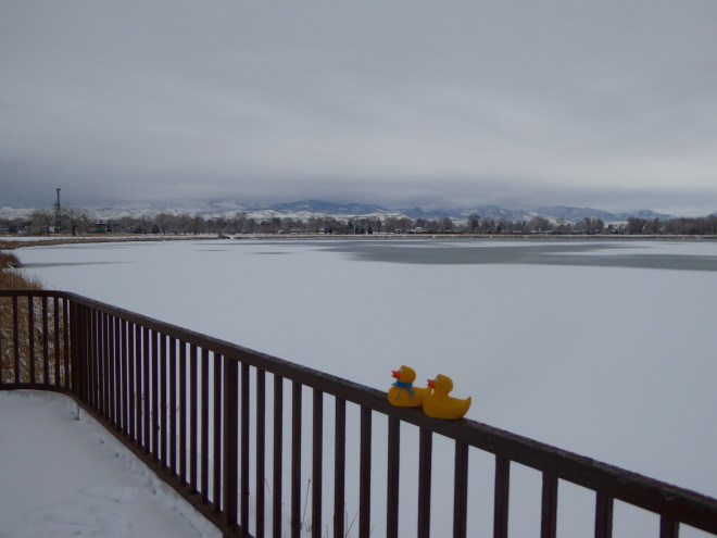 Mountains covered by clouds