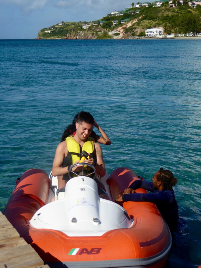 Ready to drive mini speed boat